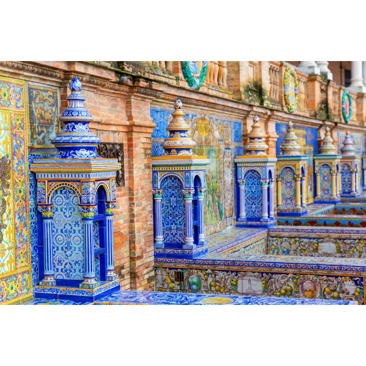 Marlow Home Co. Plaza De Espana, Seville, Spain by Wrapped Canvas